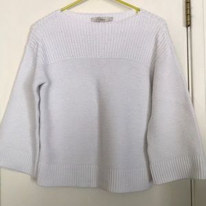 Loft Ribbed Boatneck Sweater